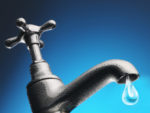 leaking water tap