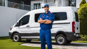 plumber in canada with van